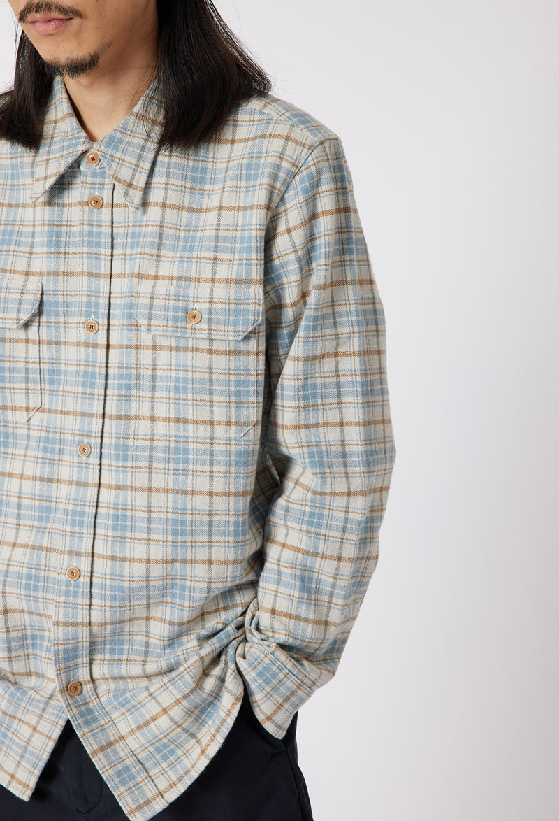 CHECK PENNEY WORK SHIRT