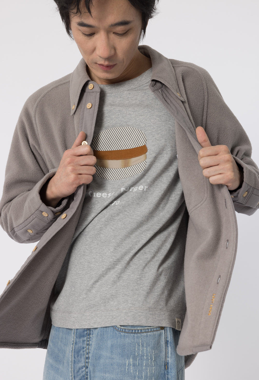 FLEECE MANHATTAN BD SHIRT