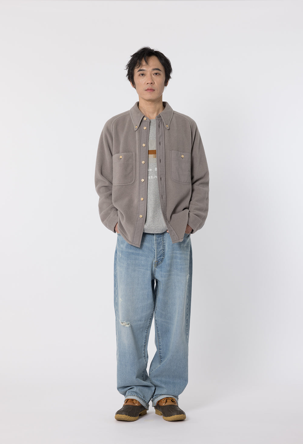 FLEECE MANHATTAN BD SHIRT