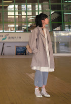 KNIT MARIAN HENLEY DRESS L
