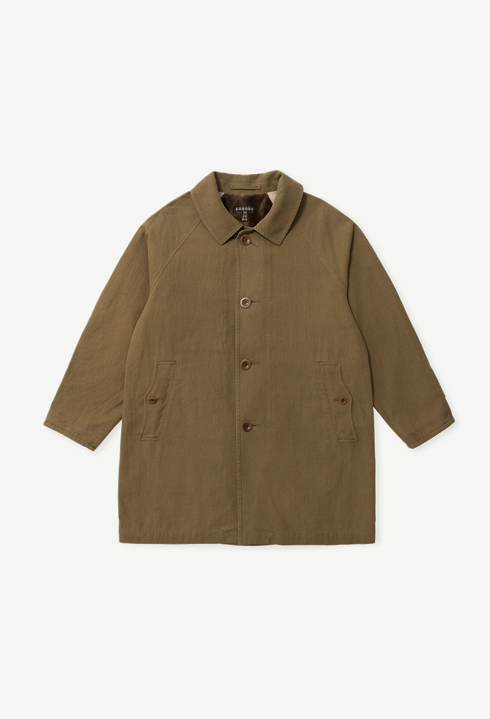 COTTON LINEN FR COAT