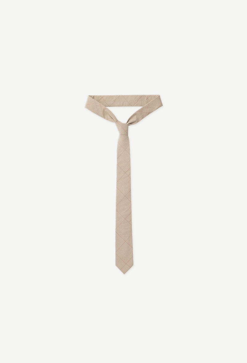 CHECK MANHATTAN TIE