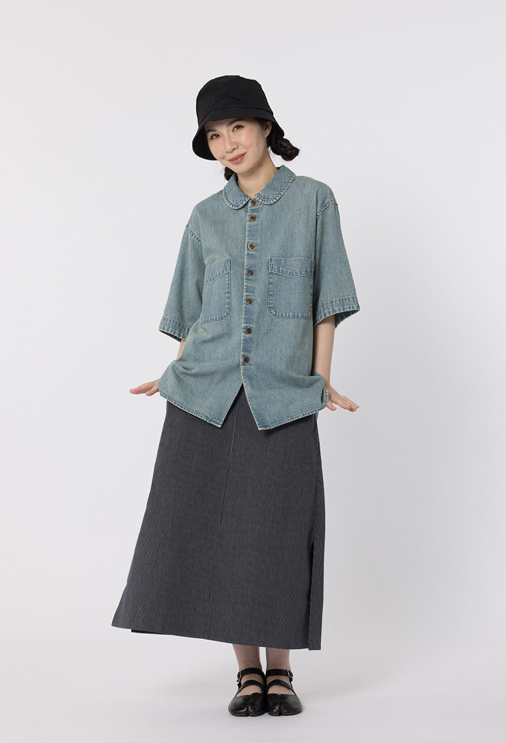 DENIM PEANUT T-SHIRT