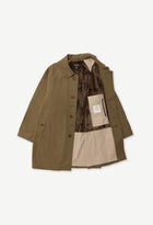 COTTON LINEN FR COAT