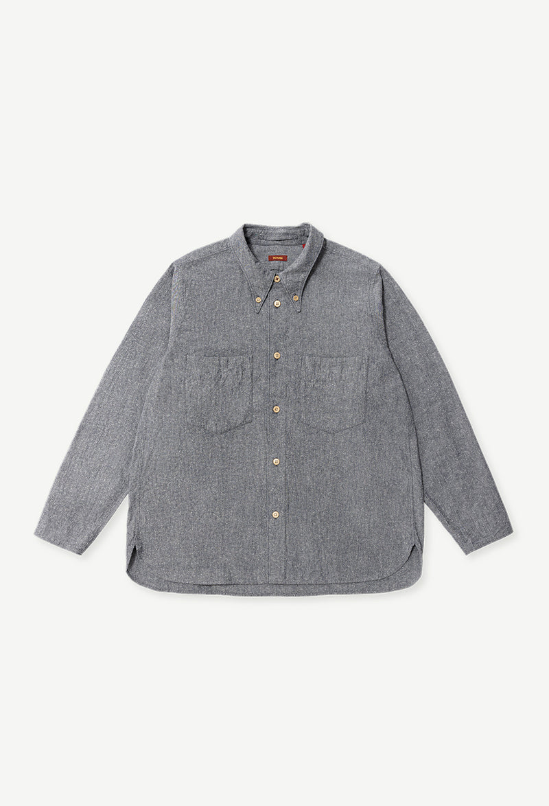 CLASSIC GREY MANHATTAN B.D. SHIRT L