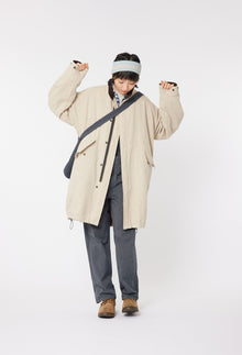 WHITE WAX PEACEMAKER COAT