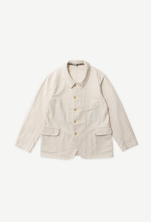 WHITE DENIM FR VACATION COAT